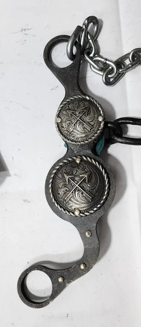 Petska Ported Chain Bit - 7’’ Shank Ported Chain / Silver Arrow Bit