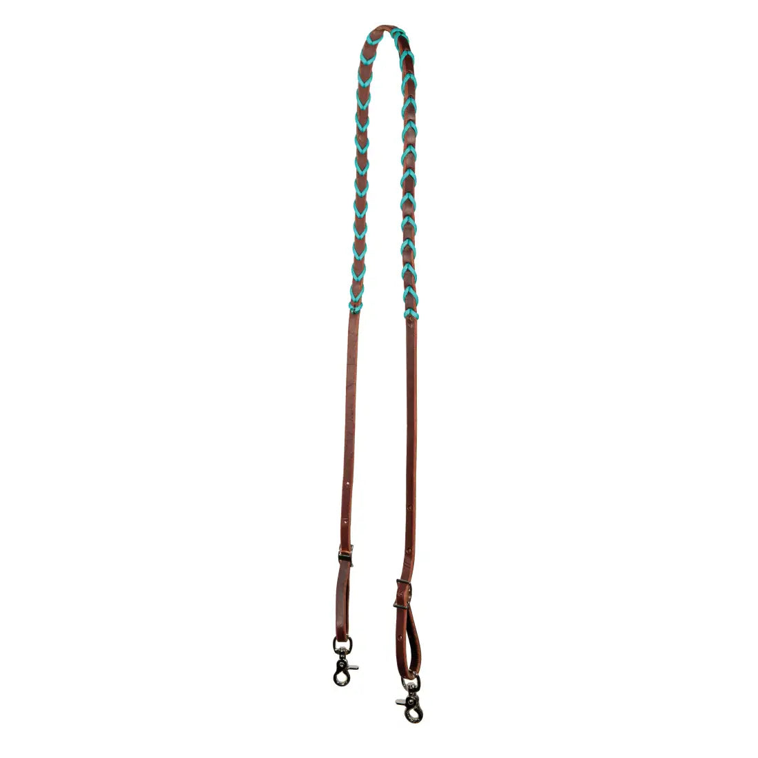 Professional’s Choice 1/2’’ Laced Pony Reins Turquoise Lace / 1/2’’ / 5.5’ Reins