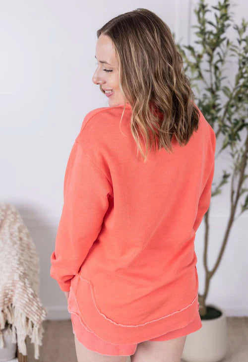 Michelle Mae Women's Vintage Wash Pullover