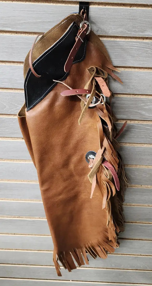 Richland Yellowstone Leather Kids Chaps/Chinks Large / 3 Chaps/Chinks