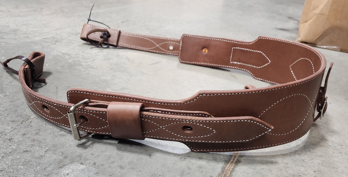 Teskey Full back cinch with complete billets -Heavy Oil