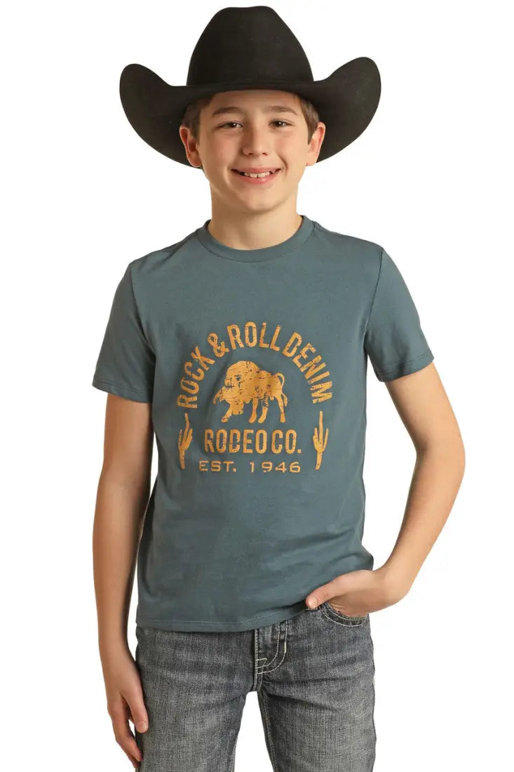 Rock & Roll Boy’s Rodeo Co. T-Shirt Boy’s T-Shirt