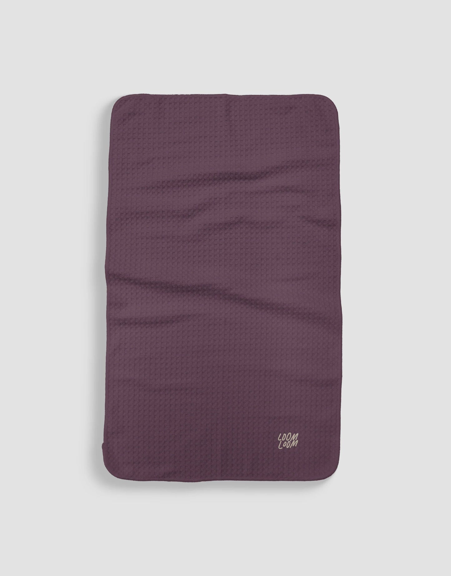 Muted Burgundy- Loom Loom Kitchen Tea Towel