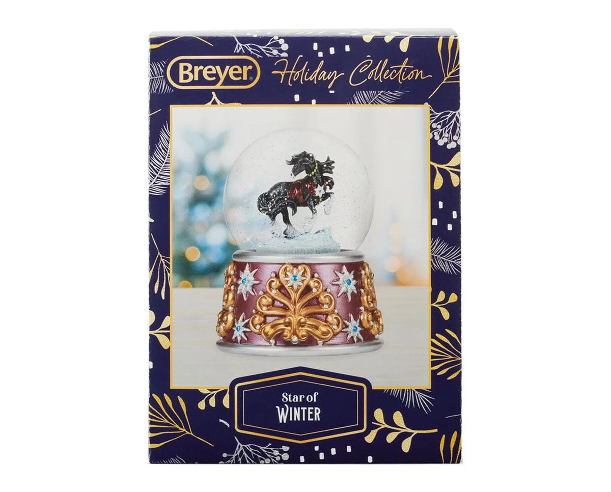 Breyer "Star of Winter" 2026 Musical Snow Globe