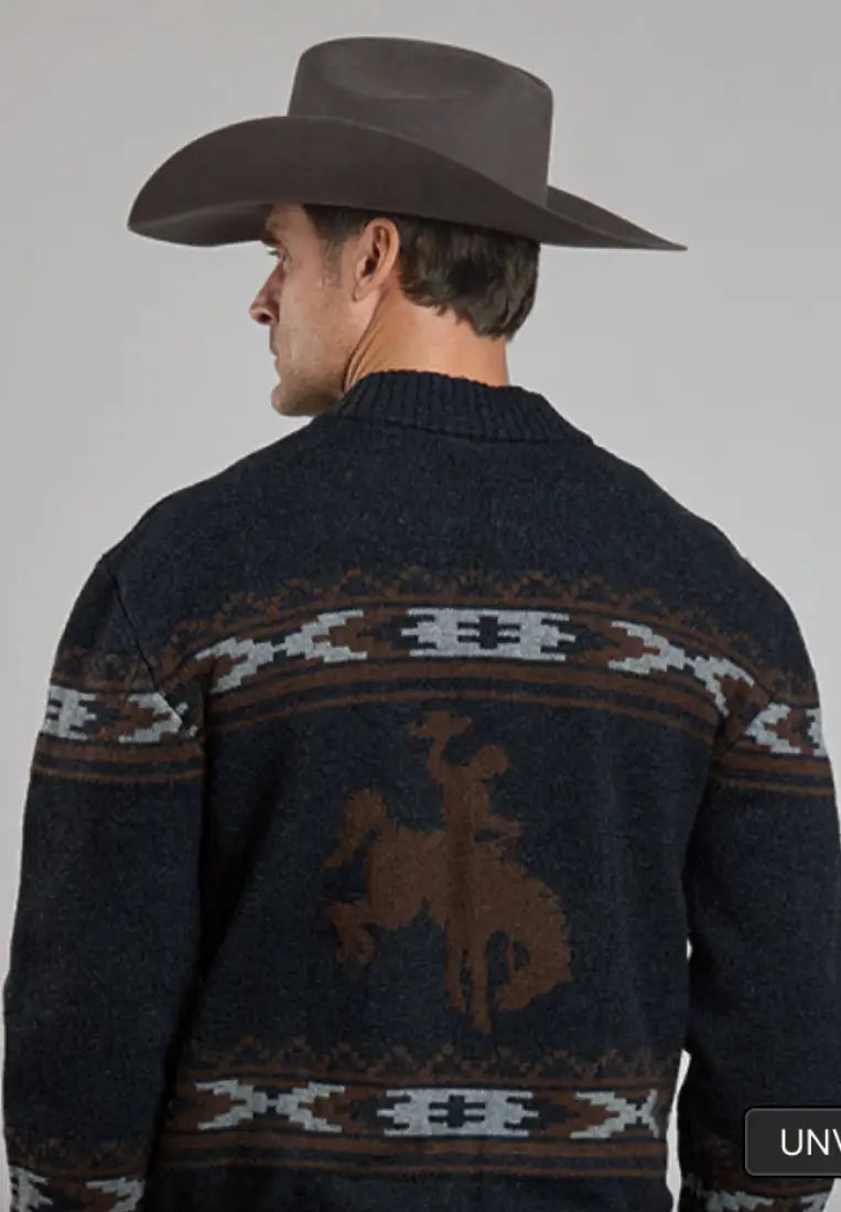 Stetson Men’s Thunderbird Full Zip Sweater Men’s Jacket