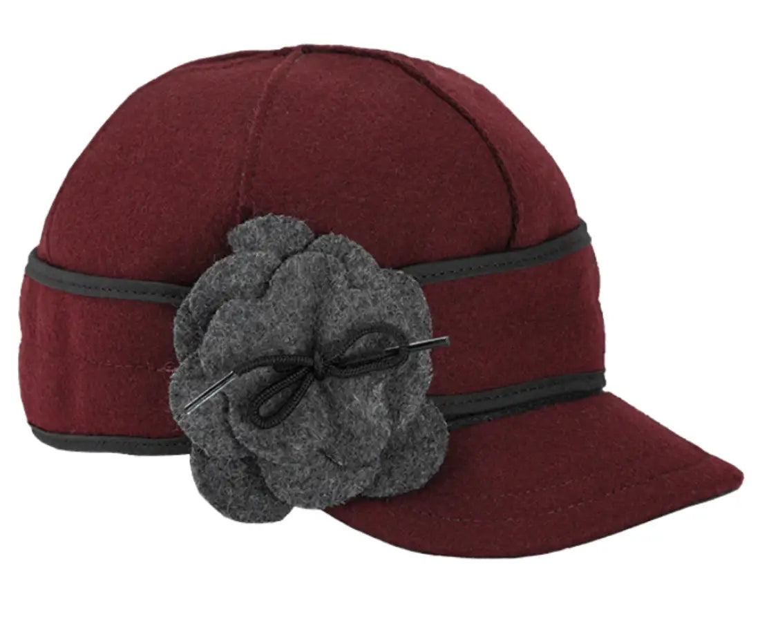 NEW Stormy Kromer Petal Pusher Wool Blend Hat Red Black Size 7 3/8 Plaid NWT Stormy Kromer, The Petal Pusher Cap – Wilderness Sports, Inc main image 2