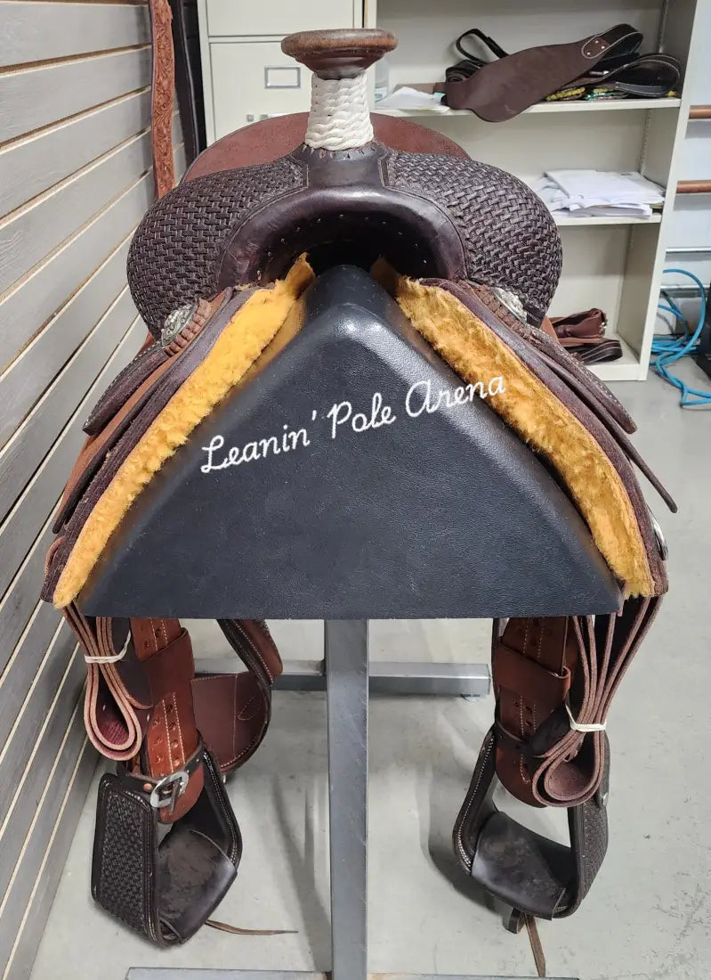 Trent Ward 14.5’’ Platinum Rope Saddle 14.5’’ / 6.5’’ Rope Saddle