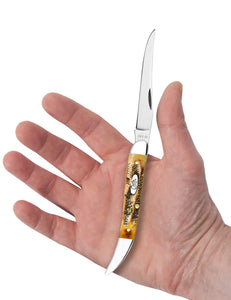 Case 6.5 BoneStag Medium Texas Toothpick Knife