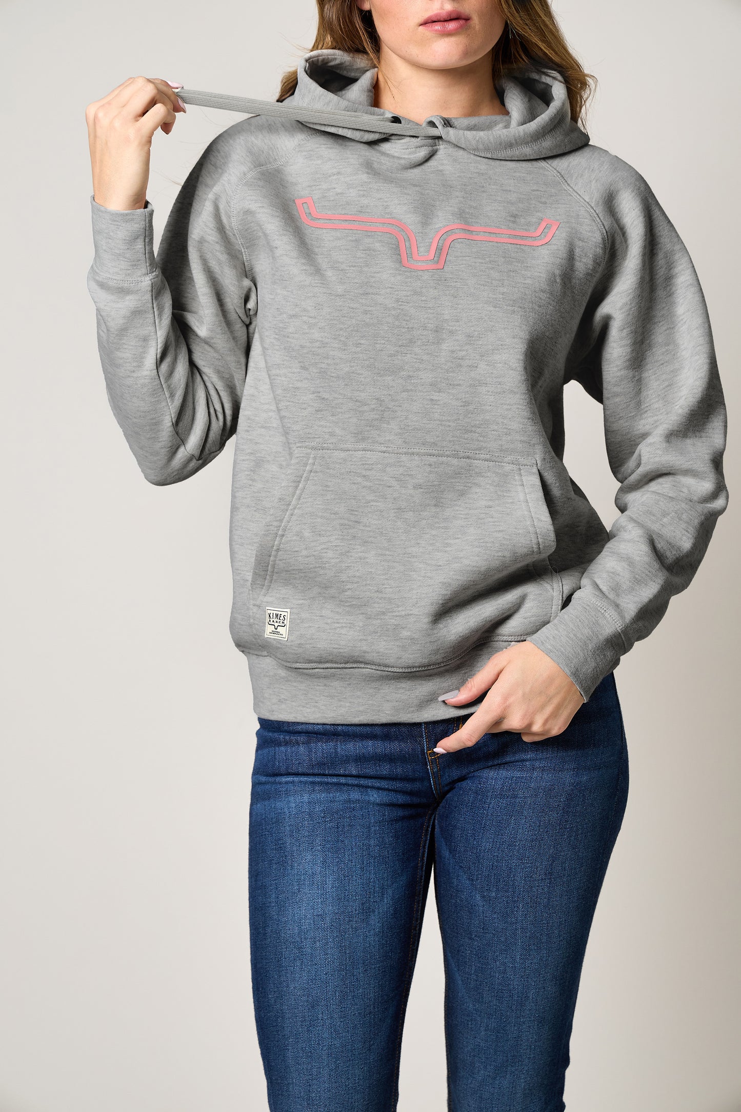 Kimes Ranch Women's Grey Heather Outlier Hoodie
