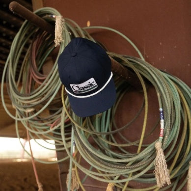 Classic Equine Five Panel Rope Hat x Classic Rope