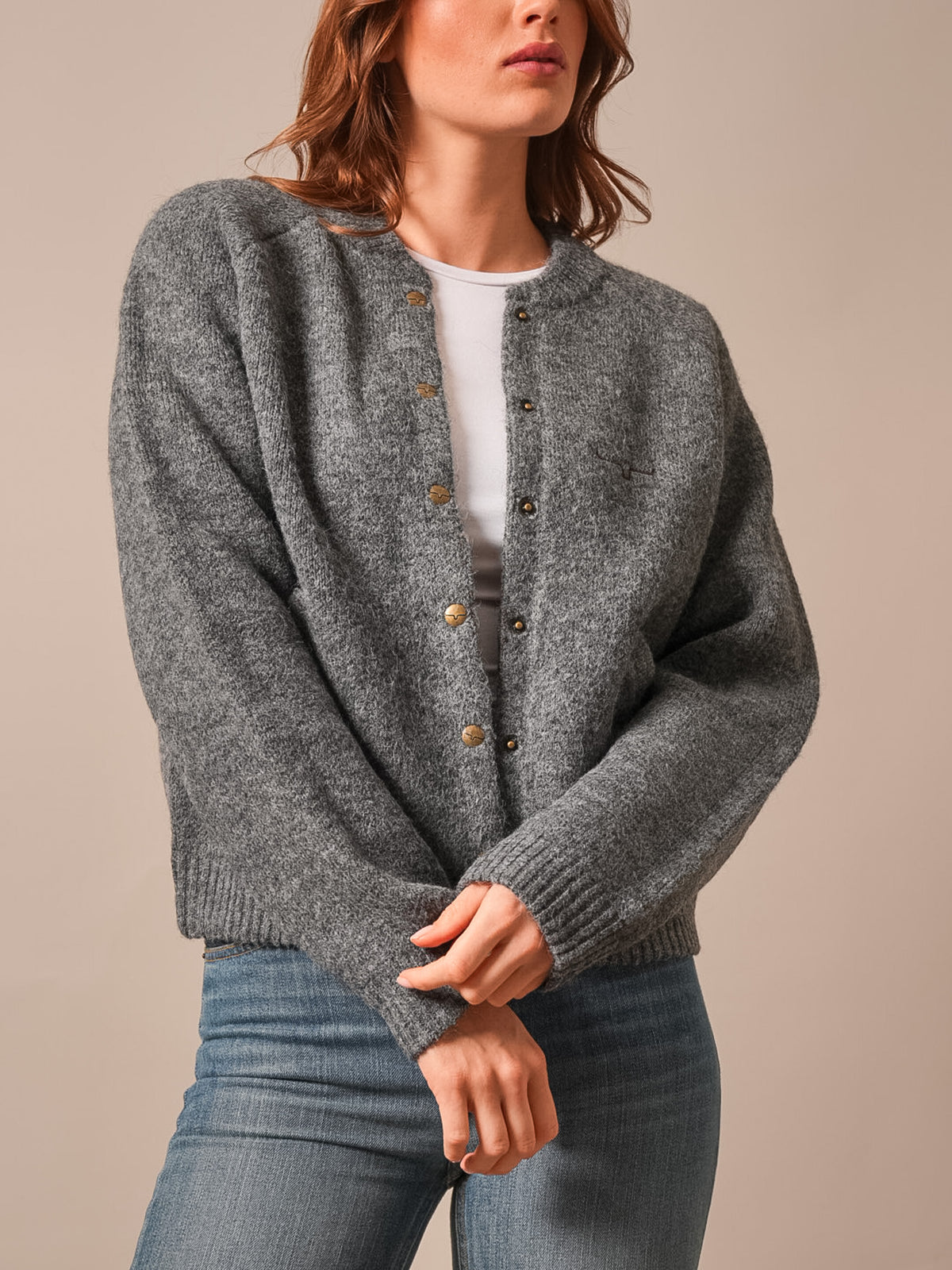 Kimes Ranch Women's Charcoal Ennis Sweater