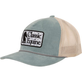 Classic Equine Cheetah Patch Trucker Snapback Cap