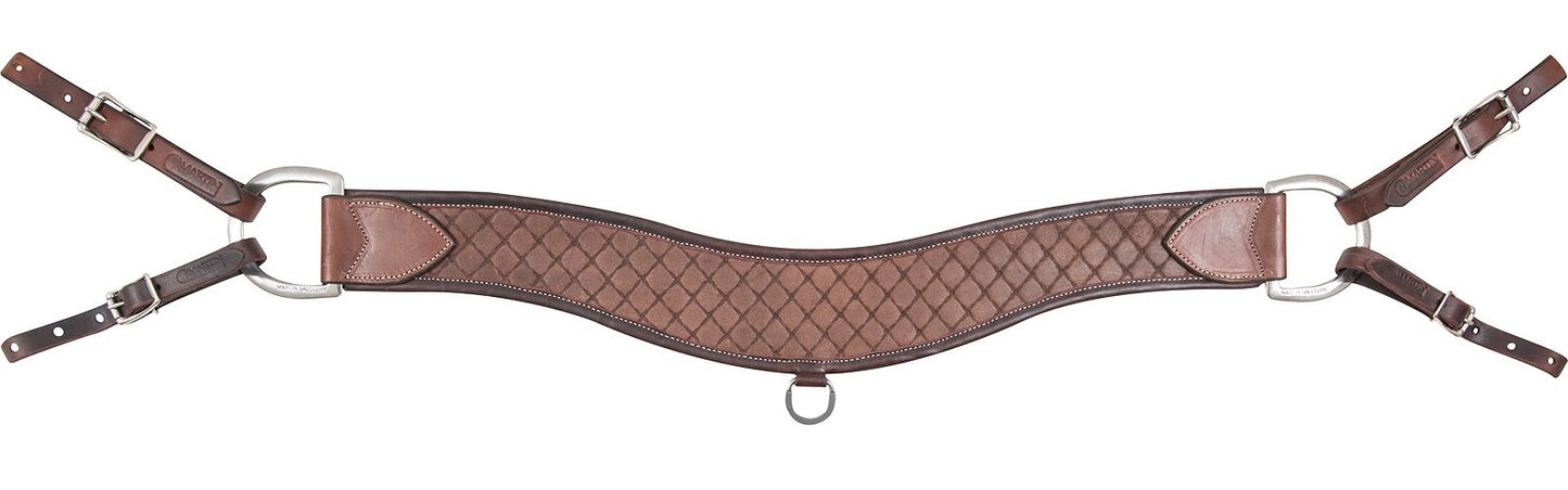 Martin 4” Steer Tripping Breastcollar - Quilted Tooling