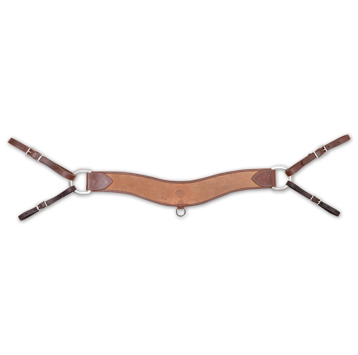 Martin 4” Steer Roper Breastcollar - Wrapped Roughout
