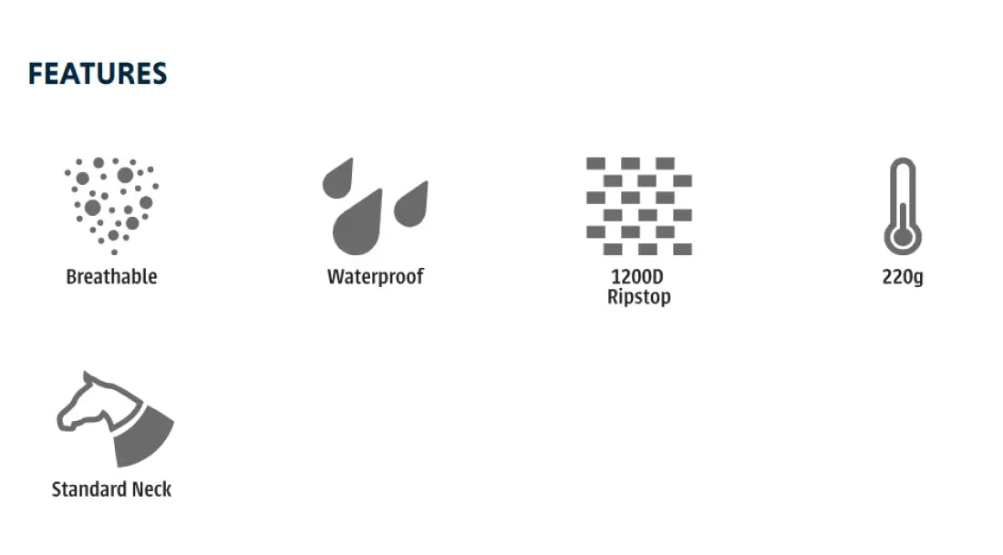 Weatherbeeta ComFiTec Prelim Standard Neck Medium Winter Blanket Winter Blanket