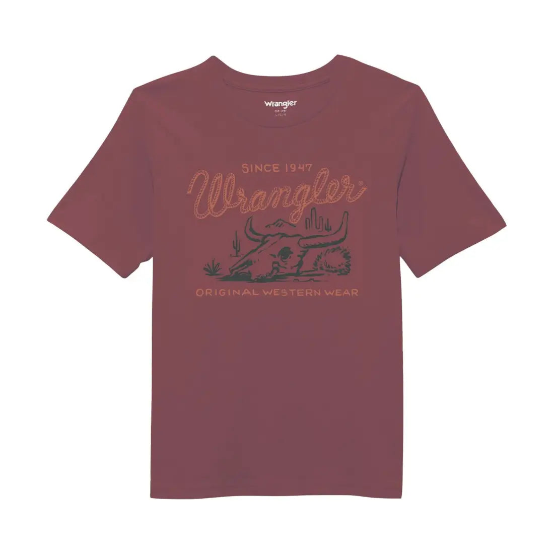 Wrangler Boy’s Heather Wild Ginger Graphic T-Shirt XXSmall Boy’s T-Shirt