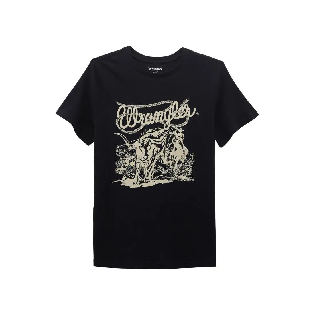 Wrangler Women’s Black Beauty Retro Graphic T-Shirt Women’s T-Shirt
