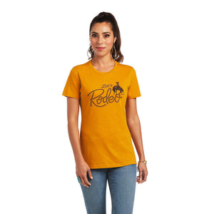 Ariat Women's Let's Rodeo Buckhorn Heather T-Shirt