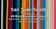 Load image into Gallery viewer, Mayatex San Juan Solid Wool Saddle Blanket
