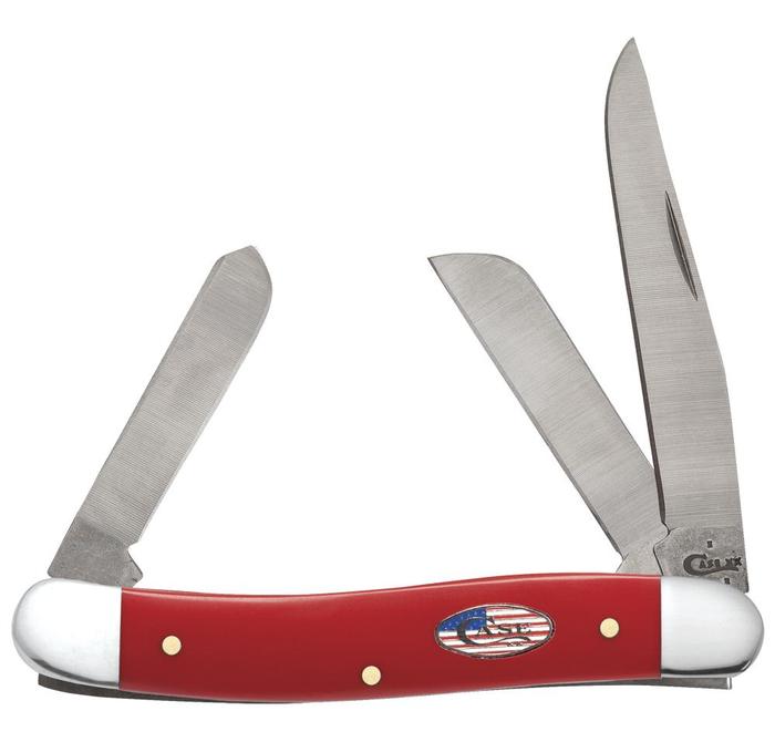 Case American Workman Red Synthetic Medium Stockman Knife