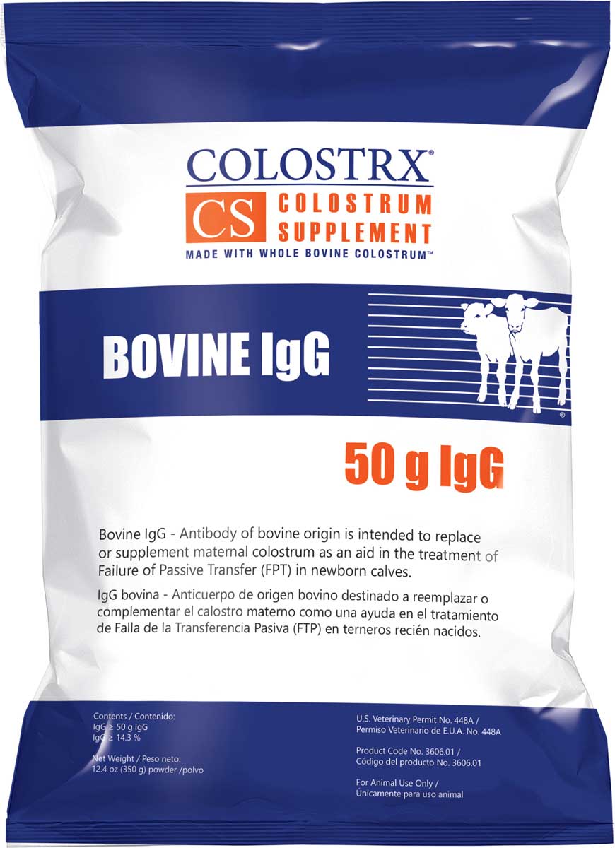Colostrx CS Colostrum Supplement Bovine 50g IgG (350 g)