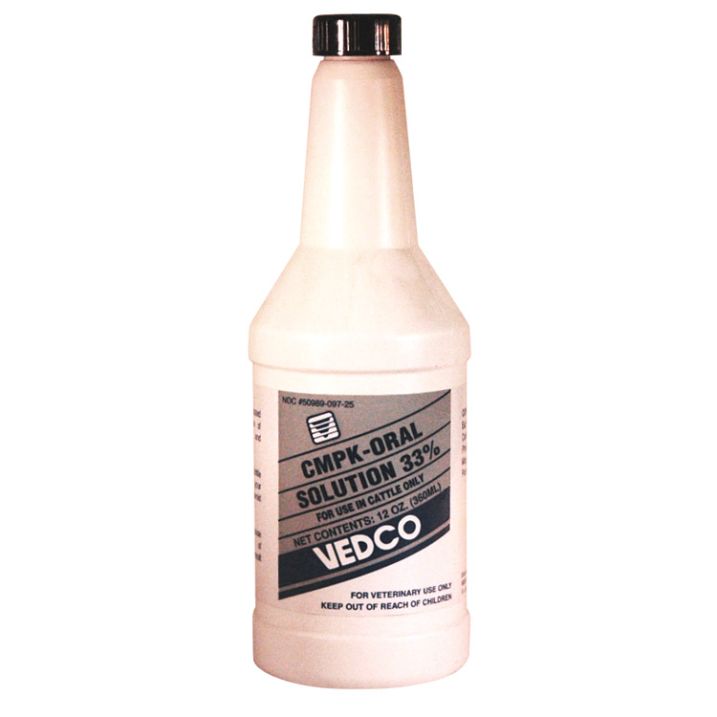 CMPK Oral Solution 33% for Cattle - 12 oz