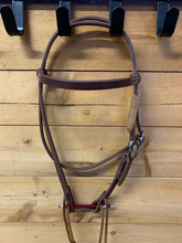 Load image into Gallery viewer, Cowperson Tack Browband Headstall
