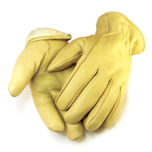 Hand Armor Men's Lined Deerskin Driver Gloves