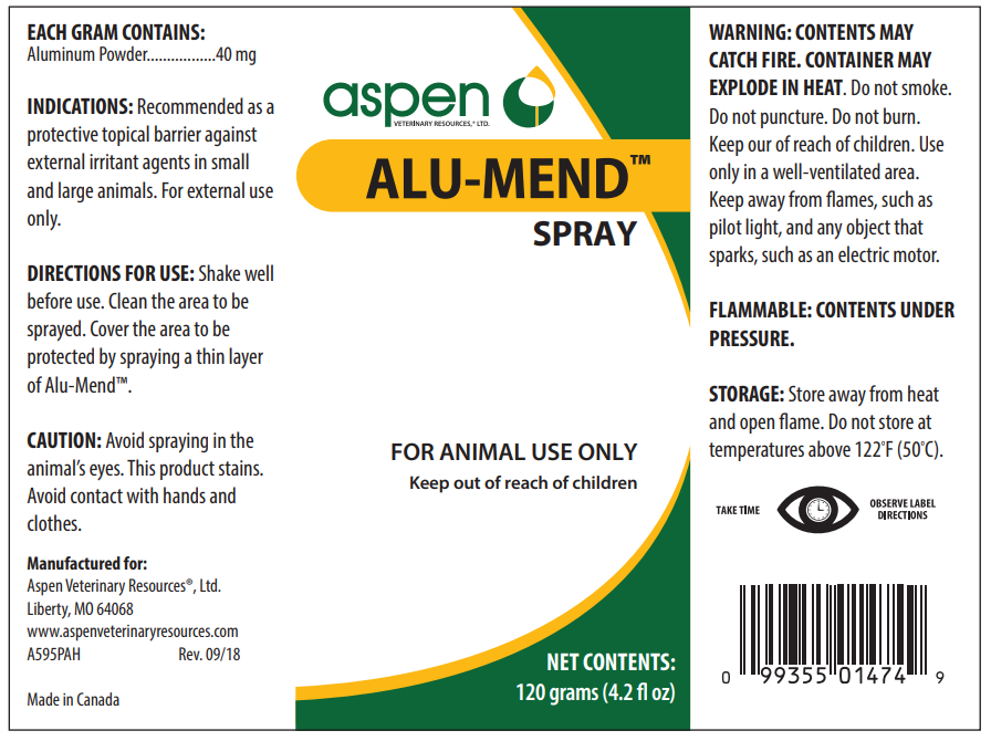 ALU-MEND™ Aerosol Bandage