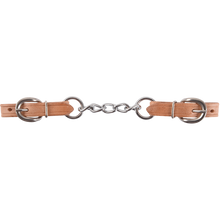 Load image into Gallery viewer, Martin Harness Leather Chain Curb Strap
