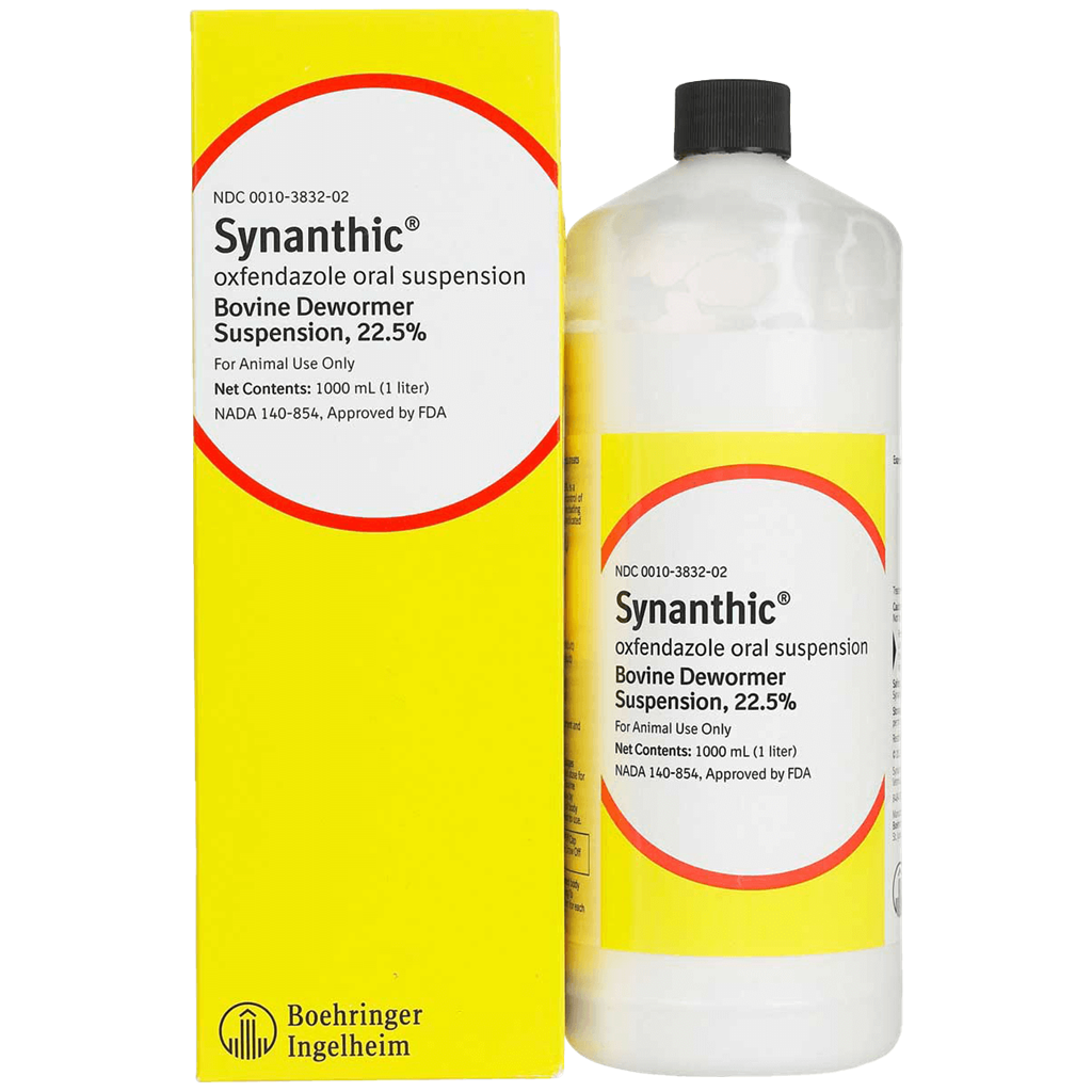 Synanthic Suspension 22.5% Bovine Dewormer