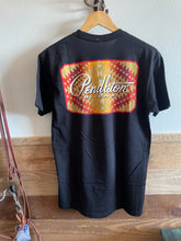 Load image into Gallery viewer, Pendleton Men&#39;s Aztec Print Logo Black T-Shirt
