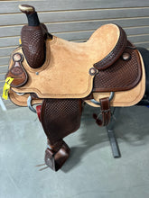 Load image into Gallery viewer, Teskeys 14&quot; Patrick Smith Roping Saddle
