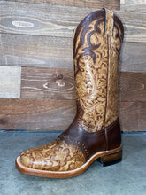 Load image into Gallery viewer, Boulet Women&#39;s Dankan Ranger Hand Tooled Wide Square Toe Boots
