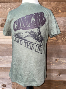 Cinch Boy's Olive Green Rodeo Graphic T-Shirt