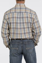 Load image into Gallery viewer, Cinch Men&#39;s White, Gold, &amp; Blue Western Shirt
