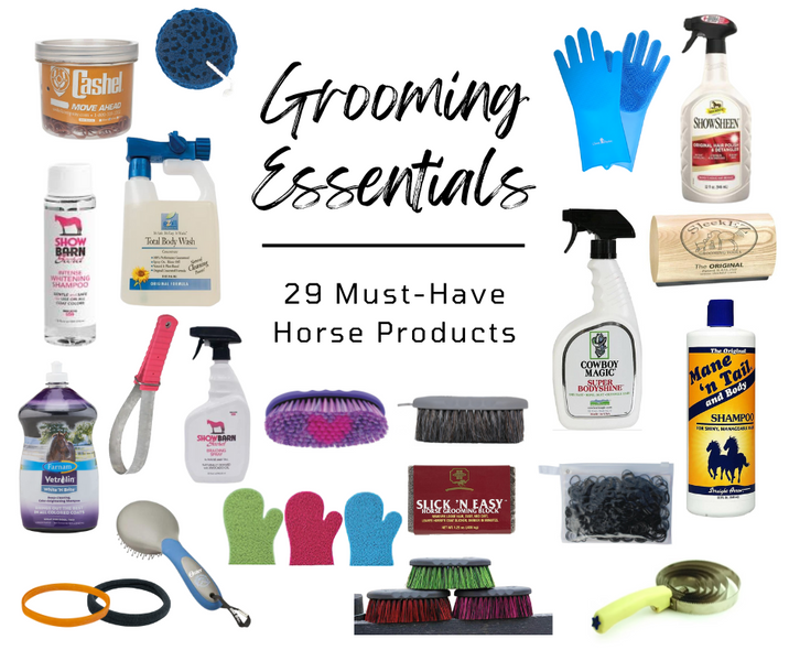 Grooming Essentials: 29 Must-Have Horse Products