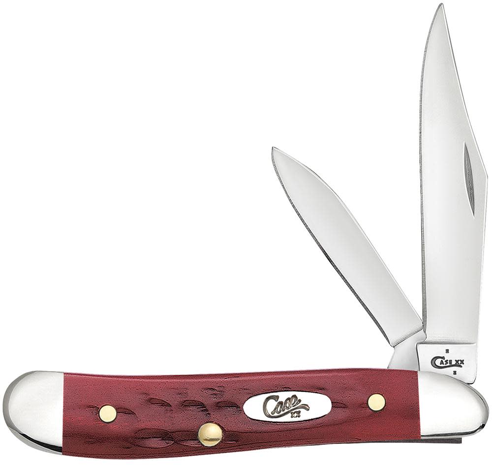 Case Pocket Worn® Corn Cob Jig Old Red Bone Peanut Knife