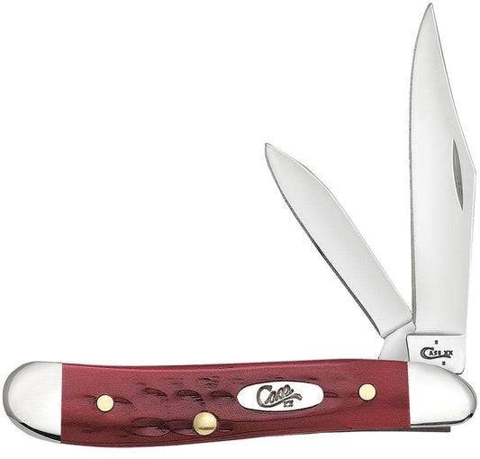 Case Pocket Worn® Corn Cob Jig Old Red Bone Peanut Knife