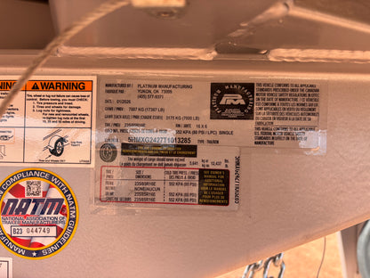 2026 Platinum 24' C Sport Stock Combo Trailer