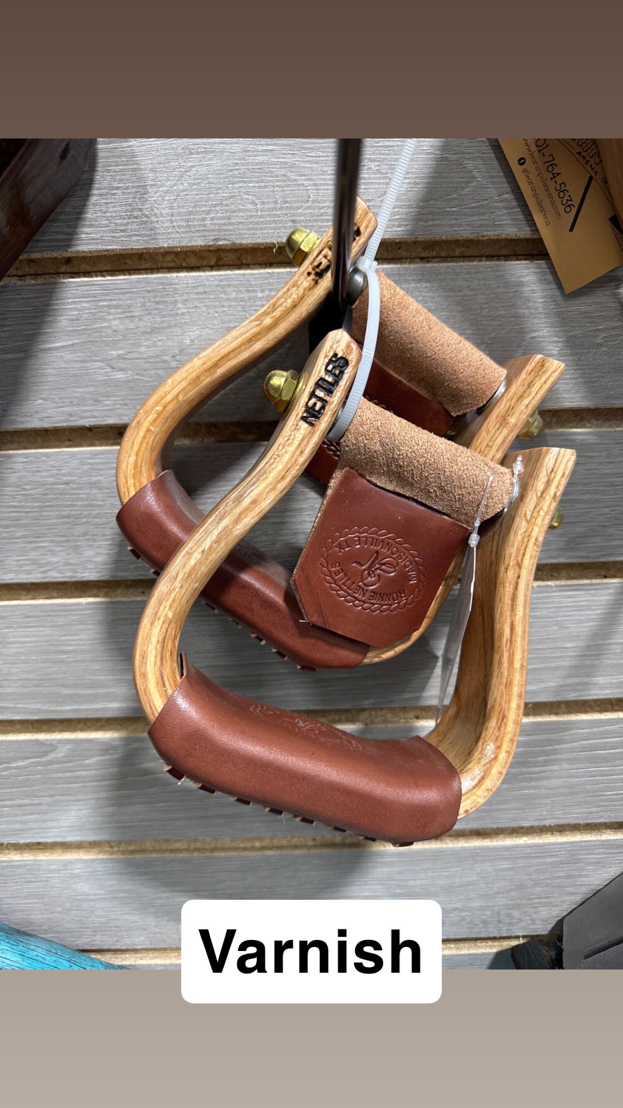 Nettles Stirrups "The Flatbottom" - Regular 3"