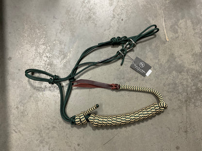 Twisted Knot Halters Rope Halter w/ Easy Off Clip & Lead