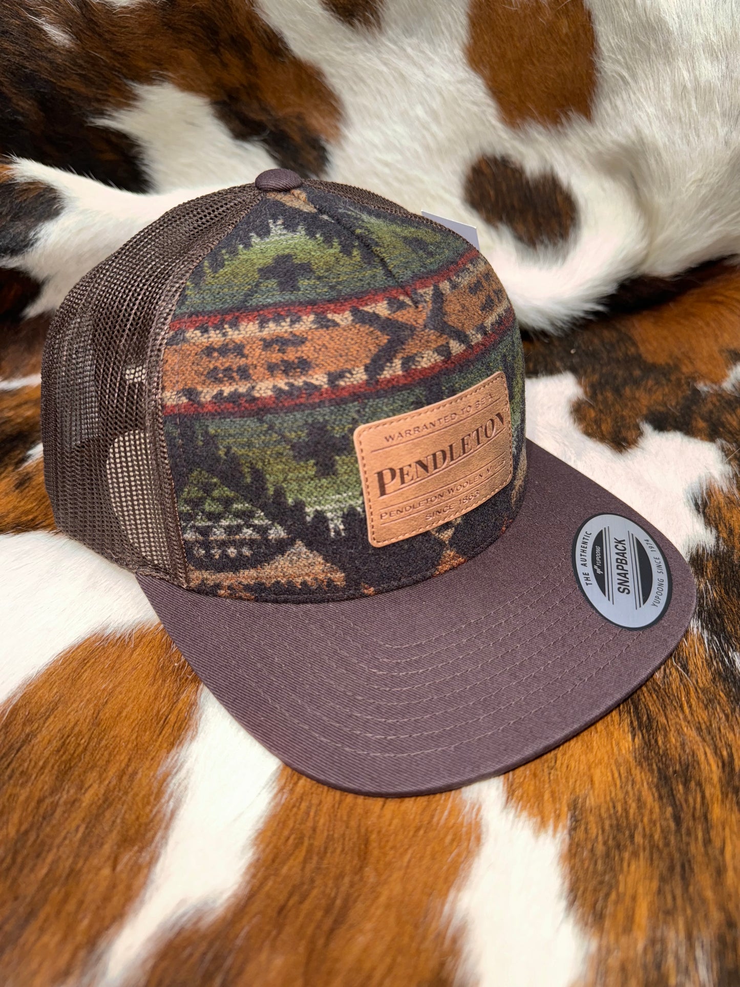 Pendleton Wool Trucker Cap