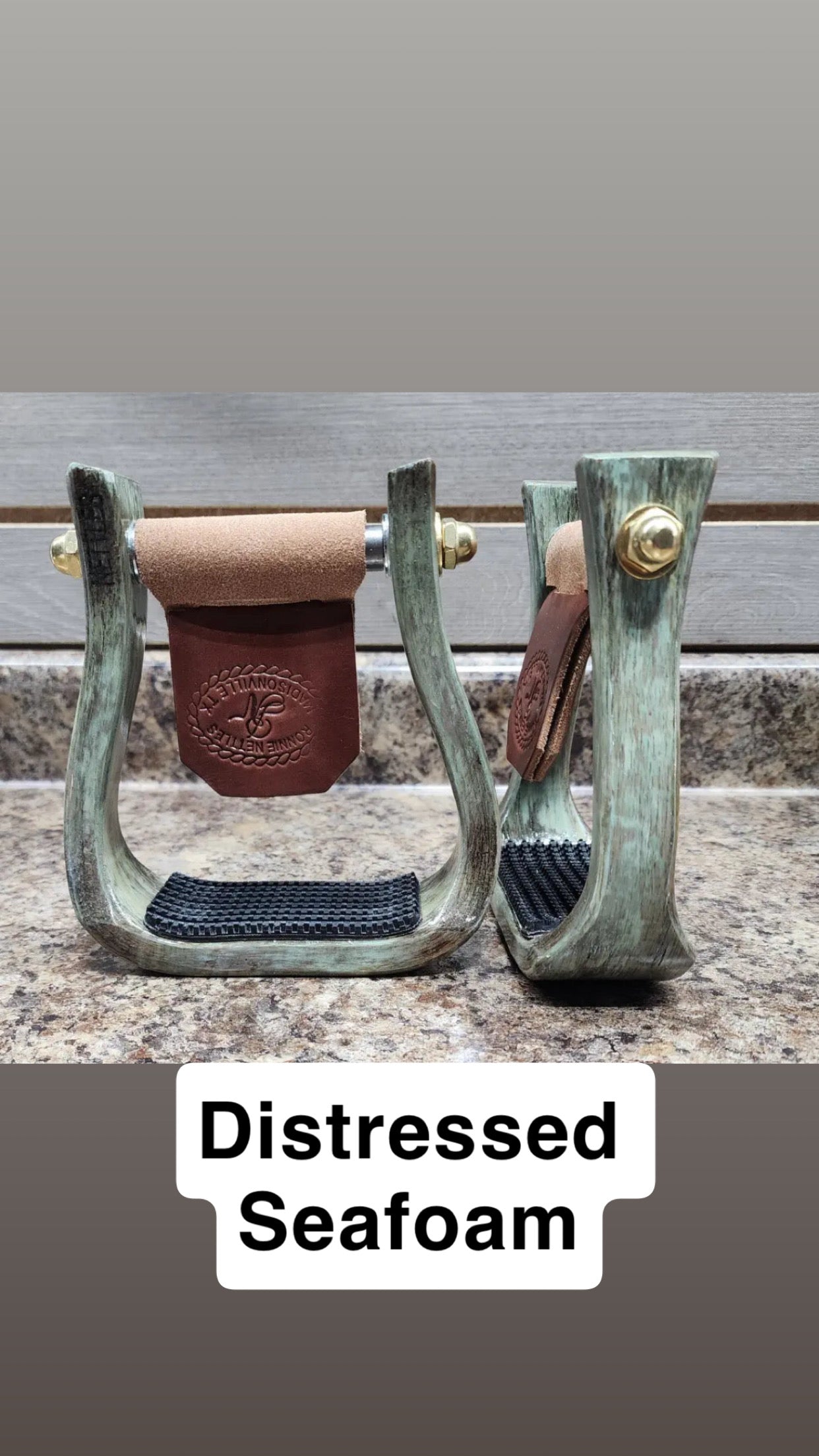 Nettles Stirrups "The Barrel Racer" - Petite 2"