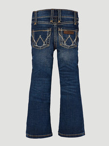 Wrangler Girl's Premium Patch Bootcut Jean