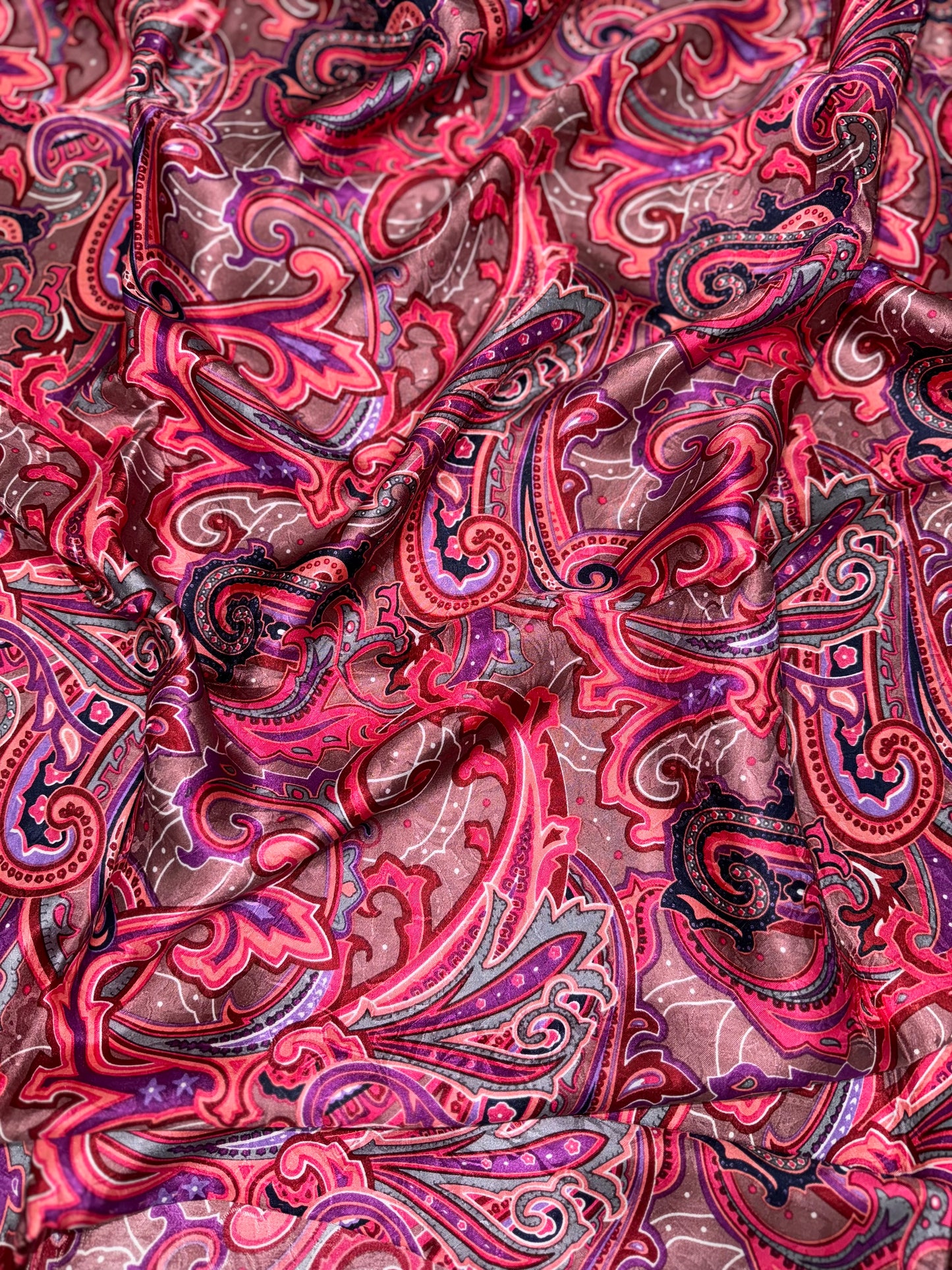 Wyoming Traders Paisley Silk Wild Rag