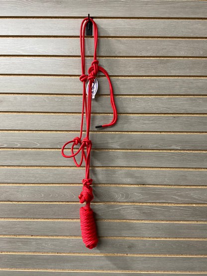 CST Rope Halter with Lead- Standard Horse
