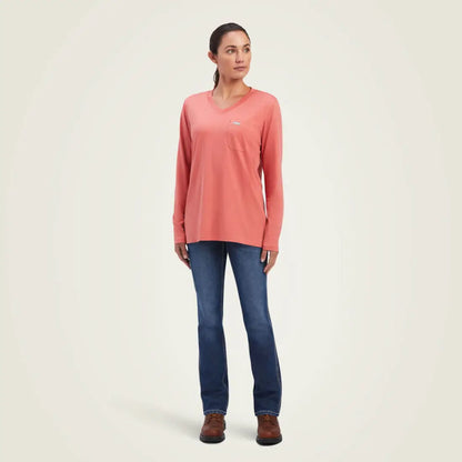 Ariat Women’s Rebar Workman Barn Graphic Long Sleeve T-Shirt Sale Women’s T-Shirt