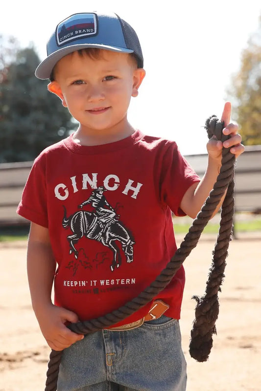 $10: Cinch Boy’s Infant Keepin’ It Western T-Shirt 3-6M Sale Boy’s Infant