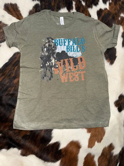 $10: J.Forks Boy’s Buffalo Bills Wild West T-Shirt Sale Boy’s T-Shirt